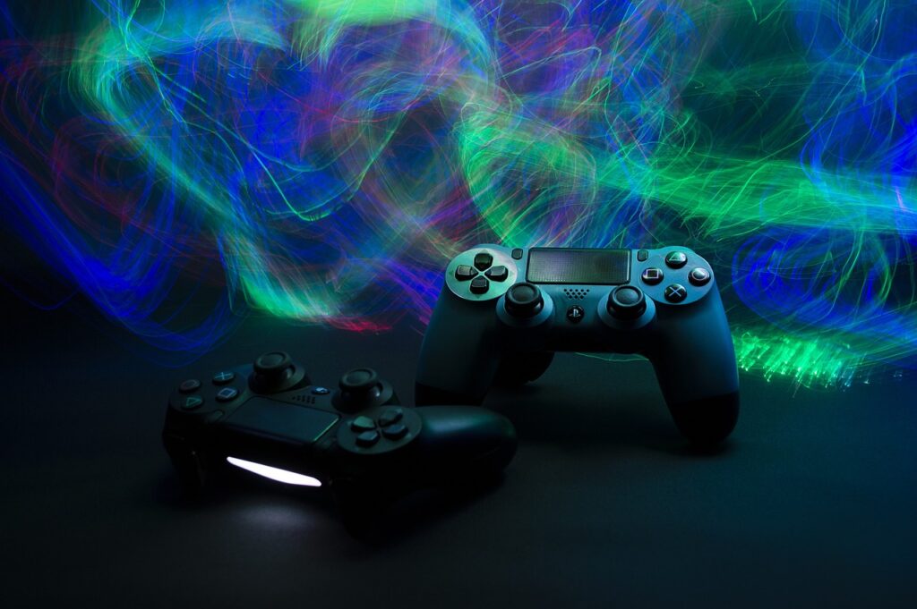ゲームコントローラーの画像
