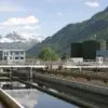 下水道処理場の画像