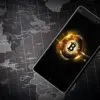 ビットコイン スマホ 世界地図