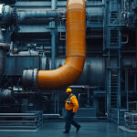 工場　インフラ　点検　作業員