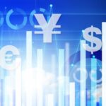 世界経済　グラフ　青